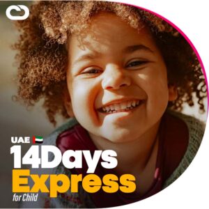 Apply for Dubai 14 days Express Visa for Child at cheapdubaivisas.com