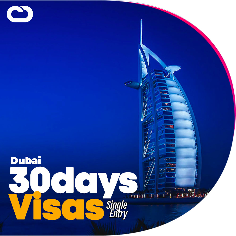 Get your Dubai 30 days visa Single Entry for Adults at Cheap Dubai Visas
