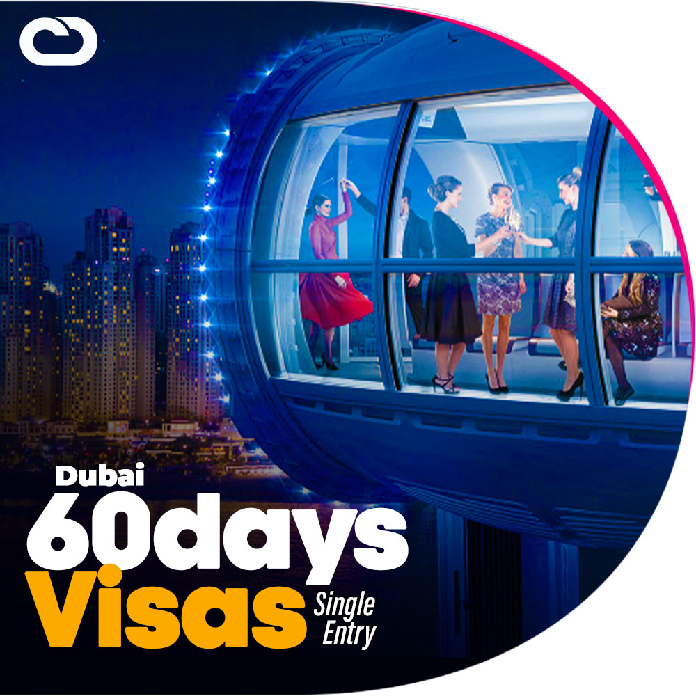 Get your Dubai 60 days visa Single Entry for Adults at Cheap Dubai Visas